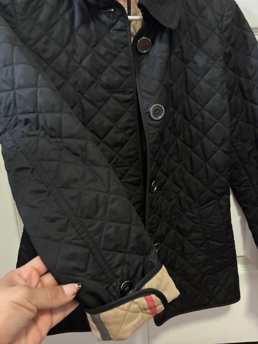 Burberry Classic Quilted Black Women's Jacket - Picture 2 of 6